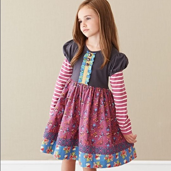 Matilda Jane Elegant Austin dress (Jane Exclusive) Secret Fields size 8 - Picture 2 of 8